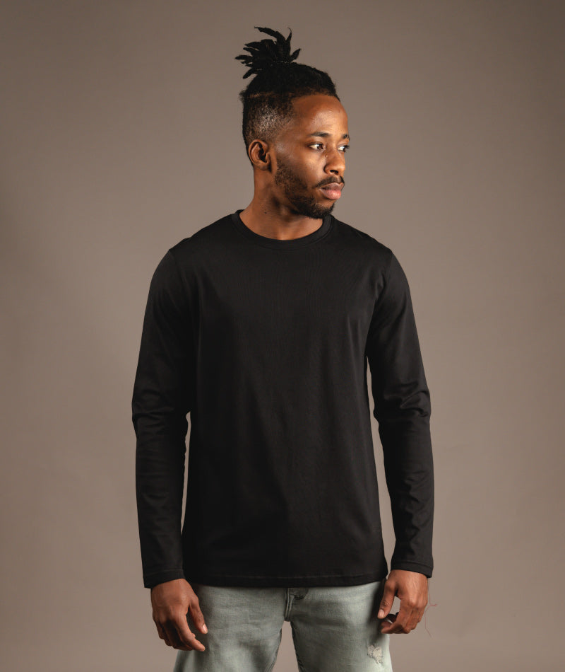 Supima Full Sleeve - Black - S O V E R II N