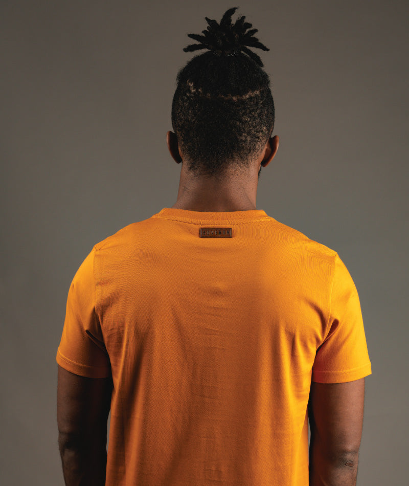 SUPIMA HALF SLEEVE - MUSTARD YELLOW - S O V E R II N