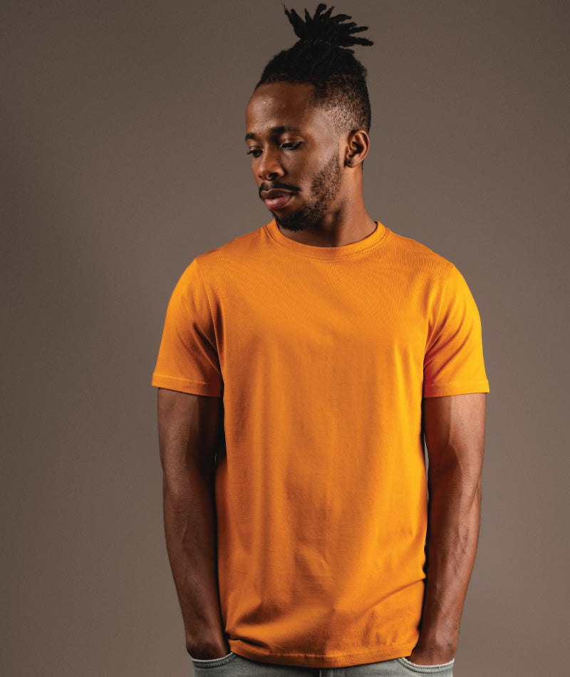 SUPIMA HALF SLEEVE - MUSTARD YELLOW - S O V E R II N